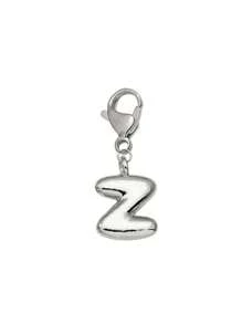 Lindas letras prateadas de bolha, lindo colar com pingente de bolsa - Pingente da sorte, lindas iniciais estilo hip-hop, letras de A a Z, pingente de bolsa e mochila de liga brilhante - Presente perfeito para aniversários e ocasiões especiais, chaveiro, bolsa, mochila, pingente, carro, presentes para mulheres e meninas, carteiras e acessórios para bolsas, presentes para o Dia dos Namorados, presentes para o Dia dos Professores, presentes para o Dia das Mães.