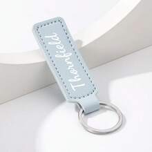 Customized Keychain Accessories Personalized Bag Accessories Minimalist Car Key Accessories Customizable Name Keychains Creative Gift Keyrings , Holiday Essential - Multicolor - View 5