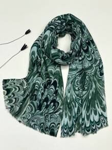 Nouveau châle à franges respirant, écharpe élégante et brillante à pois dorés pour femmes, grande écharpe légère pour le printemps/été pour l'extérieur, la plage, foulard polyvalent pour la tête