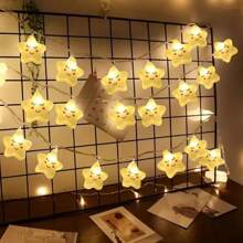 Star Light String, Clouds, Rainbow, Beautiful, Warm, Creative, Suitable For Rooms, Bedrooms, Outdoors