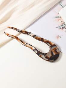 1pc/3pcs Hair Forks Hair Pins Sticks For Thick Long Hair, U Shaped Hair Pins For Buns, 4.5inch Large Wavy French Hair Pins, Tortoise Shell 2 Prong U-Shape Hairpins Hair Accessories For Women Girls French Bun Hair Tools For Girls Hair Accessories Summer Elegant Hair Accessories Holiday Accessories Wedding Accessories Hair Bun Maker Hair Styling Pins, School Stuff, Gift Sets, Hair Piece, Head Accessories - Multicolor - View 20