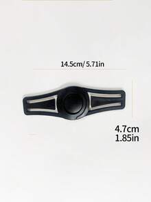 1pc Children's Stroller Accessories, Baby Seat Chest Buckle Lock - Black - View 6