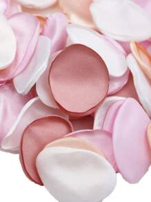(100pcs/Pack)Hot Edged Silk Rose Petals, Wedding, Festival, Party Decoration, Desktop Decoration, Handmade Simulated Petals