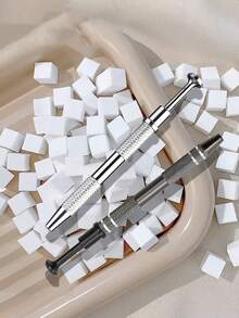 101pcs White Mini Replaceable Nail Art Sponges, Nail Art Sponge Metal Grabbers, Nail Art Gradient Sponges, Nail Art Sponge Set For Gradient Color Nail Art Sponges DIY Nail Art Tools Nail Art Supplies Nail Art Accessories