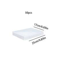 10/50/100/150pcs Transparent Vacuum Bags, Textured Matte Sealed Bags, Plastic Packaging Bags, Vacuum Compression Storage Bags - White - View 12