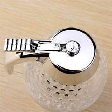 Meleira Honey Dispenser Pot For Silver Color Honey - Prata - Visão 5