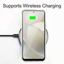 Funda para el Moto G Power 5G 2024: Transparente con 2 protectores de pantalla, esquinas reforzadas, absorción de impactos de TPU flexible para el teléfono Moto G Power 5G 2024. - Funda transparente para MotoGPower5G2024 - Ver 5