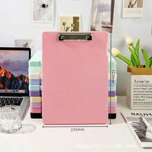 1 件 2 合 1 A4 文件板夹书写垫和收纳盒 - 便携式彩色书写垫夹，用于整理和存放学生试卷的工具，大容量，多功能，适合学校和办公室使用 - 音乐科目分类 - 返校，学校用品，办公用品，返校，学校用品 - 彩色 - 查看 3