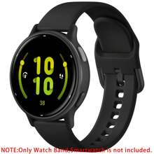 20mm Silicone Band Compatible With Garmin Vivoactive 6/Vivoactive 5/ Vivoactive 3 Watch Bands/Venu/Venu 2 Plus/Venu Sq/Galaxy Watch 7 6 5 4 40mm 44mm/Watch 4/6 Classic 42mm 46mm 43mm 47mm For Women Men, Soft Sport Replacement Strap For Forerunner 645/245/Galaxy Watch 5 Pro 45mm/Active 2 Watch/Watch 3 41mm