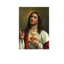 1 Pc Optional Frame Posters Wall Arts Pop Christian Jesus Classical Canvas Art Church GalleryInspired Wall Decor For Living Room