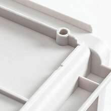 White Wardrobe Drawer Units Organizer Clothes Closet Stackable Storage Boxes Two Size - VJY0195-S - 查看 8