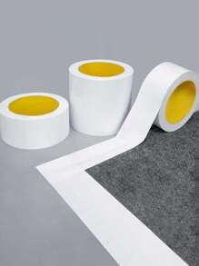 1 Roll Super Sticky Duct Tape, White Silver Cloth-Based Tape, Multi-Purpose, No Residue, Can Be Torn By Hand, Suitable For Duct Repair, Window Gap Sealing, Exhibition Carpet Fixing, Daily Home Use