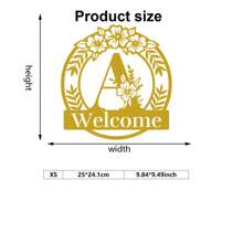 1pc Creative Letter A Decorative Wall Hanging Art, Available In Multiple Colors And Sizes, Suitable For Living Room, Bedroom And Other Indoor Spaces, Creates A Decorative Atmosphere