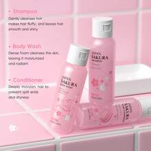 樱花护发2件套-含洗发水和护发素，深层清洁滋润干燥秀发，日常护发必备之选，夏日之选 - 彩色 - 查看 12