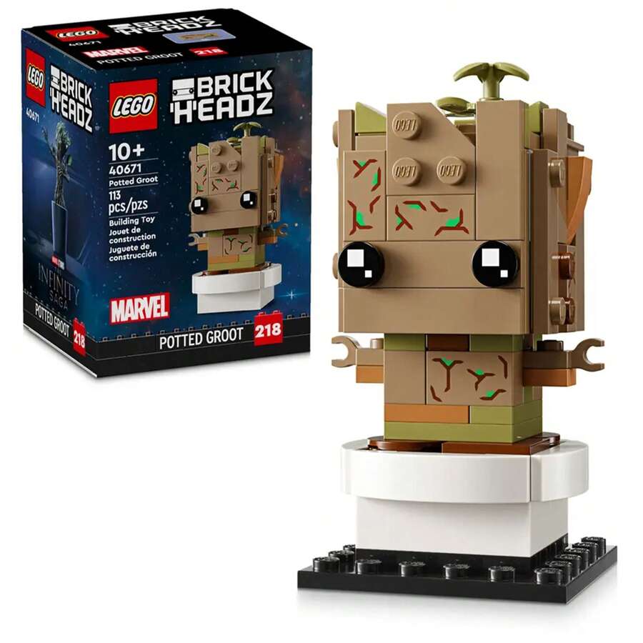 BrickHeadz de Lego 40671 - Groot en maceta - 40671 - Ver 1