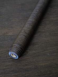 40*200cm厚即撕即贴地板/墙纸卷，黑色木纹图案，适用于楼梯、浴室、客厅、卧室、阳台地板翻新，可贴于瓷砖上，地砖地板地砖自粘地砖即撕即贴客厅装饰房间装饰家居装饰厨房