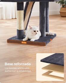 Cat Trees & Condos - 深灰色 - 查看 3