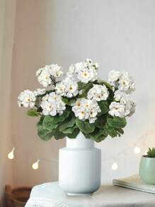 1/3 Stücke künstliche Geranie, Outdoor-Seidenblumen, künstlicher Geranie-Busch, Faux-Blumen, Geranien für die Blumendekoration zu Hause, Innen-, Garten-, Terrassen-, Grab-, Friedhofs-, Vasen-, Tischzentrumsgestecke