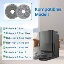 Wipes Replacement Parts Accessories For Roborock Saros 10R / Q Revo / Qrevo MaxV / Qrevo Master / Qrevo Slim / Qrevo Pro / Qrevo S / Qrevo Curve Robot Vacuum Cleaner