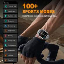 LIGE Smart Watch/Stylish Sports Watch/1.95-Inch Large Screen/Wireless Call/Smart Voice Assistant/Calories/Timer/Alarm Timer/Photo Record/Multifunctional New Men's And Women's Watch/Sports Tracking Bracelet/Men's Watch/Ladies' Watch/Ladies Watch/Wear Decoration