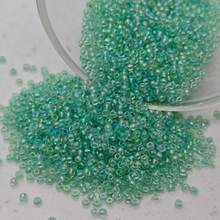 1300 颗，直径 2 毫米的微型彩色玻璃种子珠，适合手工 DIY，可用于制作手链、项链、戒指、可穿戴配饰
