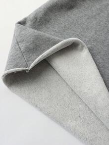 基础款纯棉男士T恤蜘蛛侠元素印花罗纹撞色学院风春夏新款柔软透气男士碎花灰色短袖上衣运动男装