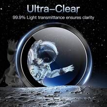 金属镜头玻璃相机保护膜，超高清钢化防刮防震膜，适用于可折叠和旗舰手机 - 兼容 Galaxy S24/S23/S25 Ultra、Z Fold 6/5/4、Flip 5/4、Phone 15/14/16 Pro Max/Plus、A55/A35/A25 系列、后置摄像头光圈保护壳