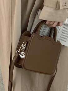 Lindas letras prateadas de bolha, lindo colar com pingente de bolsa - Pingente da sorte, lindas iniciais estilo hip-hop, letras de A a Z, pingente de bolsa e mochila de liga brilhante - Presente perfeito para aniversários e ocasiões especiais, chaveiro, bolsa, mochila, pingente, carro, presentes para mulheres e meninas, carteiras e acessórios para bolsas, presentes para o Dia dos Namorados, presentes para o Dia dos Professores, presentes para o Dia das Mães.