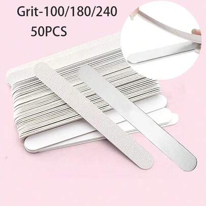50pcs Replaceable Sanding Strips, Reusable And Washable, Not Wasteful (Stainless Steel Plates Sold Separately)