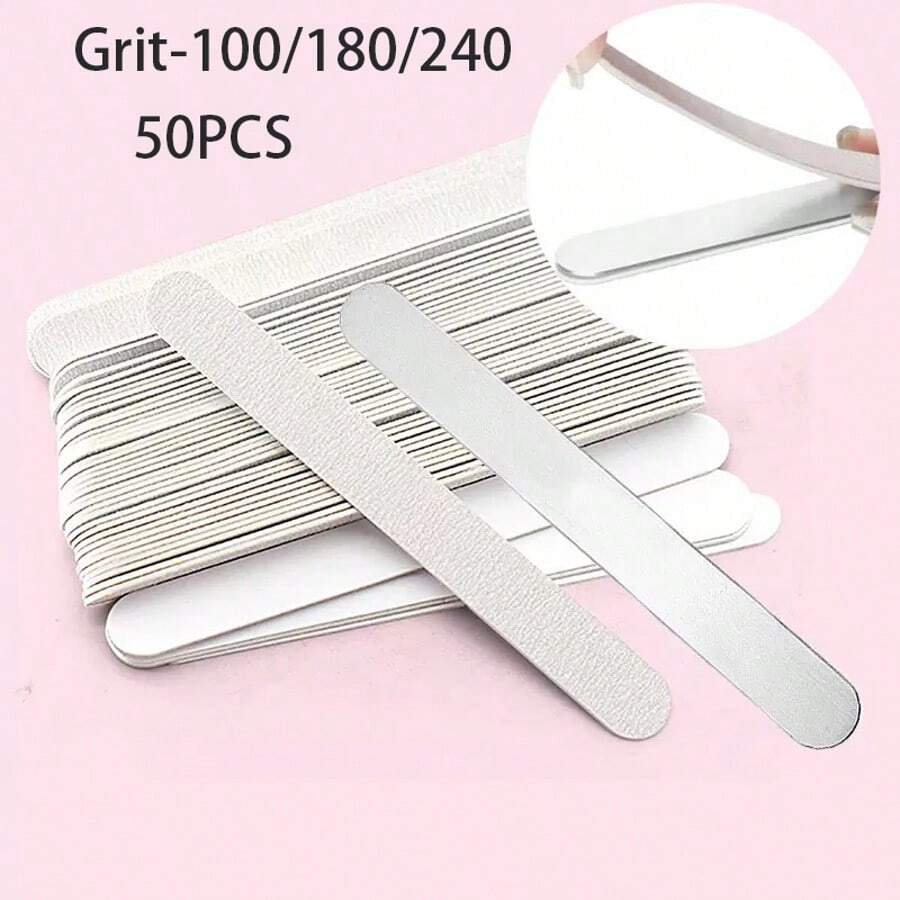 50pcs Replaceable Sanding Strips, Reusable And Washable, Not Wasteful (Stainless Steel Plates Sold Separately)