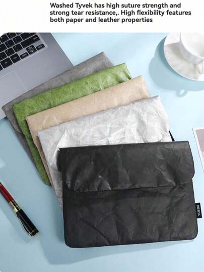 1 chiếc Túi đựng đồ đa năng tối giản cho văn phòng, chống rách, chống thấm nước, thích hợp cho văn phòng/học tập, túi chống sốc, túi đựng đồ có khóa từ để đựng hồ sơ, tài liệu, cáp, máy tính bảng, thiết kế đơn giản cho doanh nghiệp, trở lại trường, đồ dùng học tập