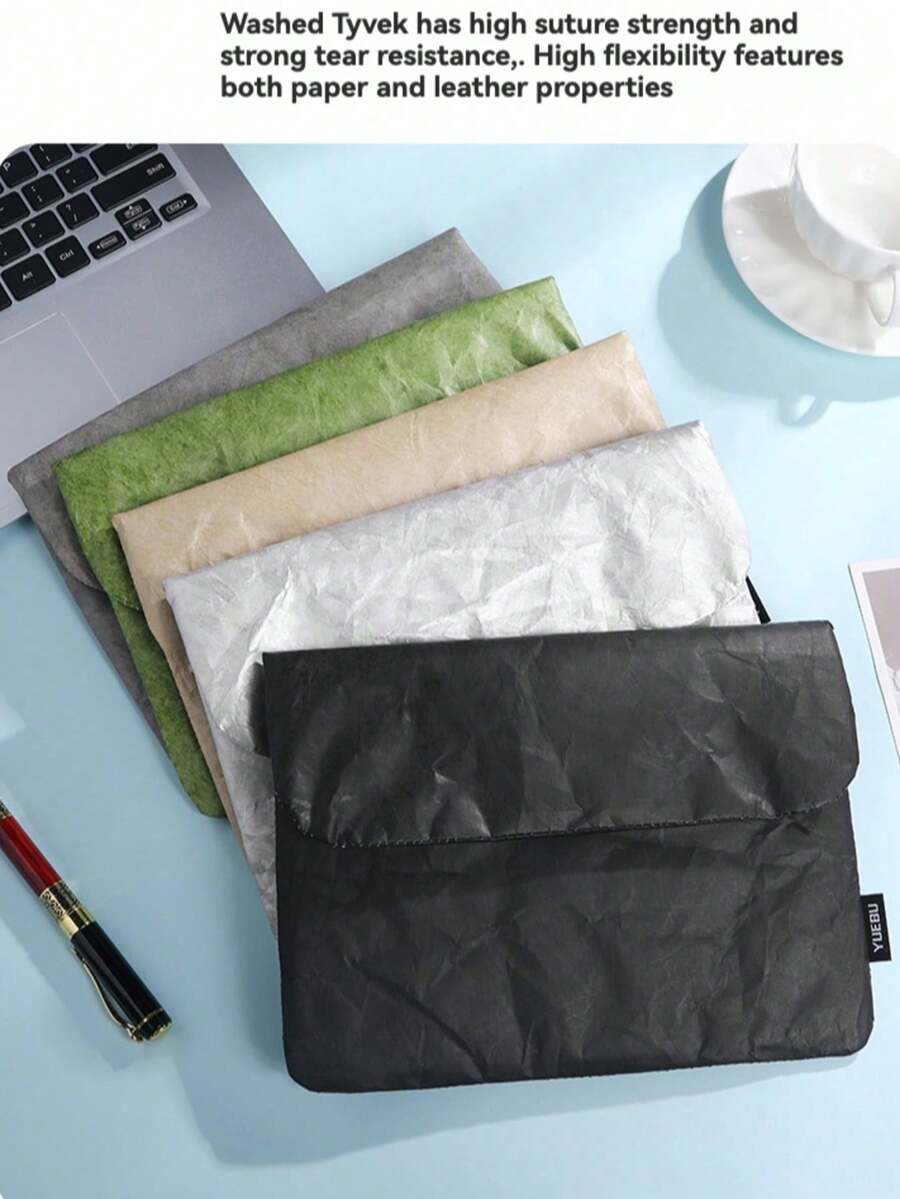 1 Peça Bolsa Organizadora de Escritório Multiuso Minimalista, Resistente à Rasgos e À Prova d'Água, Adequada para Bolsa Antichoque de Escritório/Estudo, Bolsa de Armazenamento com Fechamento Magnético para Arquivos, Documentos, Cabos, Tablet, Design Simplista de Negócios, De Volta às Aulas, Materiais Escolares