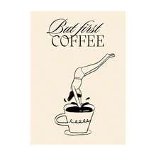 1 件现代咖啡潜水员海报幽默咖啡墙面装饰现代厨房家居印刷墙面艺术画厨房房间装饰咖啡爱好者礼物可选框架 - 彩色 - 查看 17