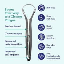 GuruNanda Travel-Friendly Oral Care Kit- 1 Butter On Gums Toothbrush, 1 Tongue Scraper, 4 Dual-Action Floss Picks, 1 Coconut & Mint Oil Pulling Sachetpuh1dian - 綠色 - 查看 10