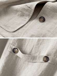 Women's Casual Resort Linen Vest And Pants Set, Spring/Summer