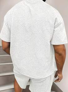 Camiseta Casual de Manga Curta com Gola Redonda para Esportes ao Ar Livre Masculinos, Nova Chegada na Primavera/Verão