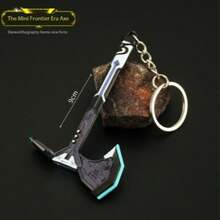 2025 New Mini Borderlands Era War Axe Keychain Pendant, Suitable For Teenagers, Adults, Couple Gifts, Promotional Items For Advertising, Conference, Welfare, Festival, Graduation, Independence Day, Back To School