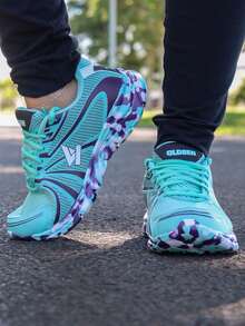 Women's Casual Sneakers Soft Comfortable For Walking Running Cheap Sport Gym & Fitness School - TURQUESA - Xem 3