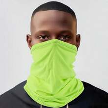 Sun Protective Anti UV Breathable Neck Gaiter For Summer Outdoor Activities, Ice-Silk Sun Protection Neck Gaiter For Motorcycle And Bicycle, Sports Magic Headscarf Riding Face Mask 1PC Ski Mask - Multicolor - View 6