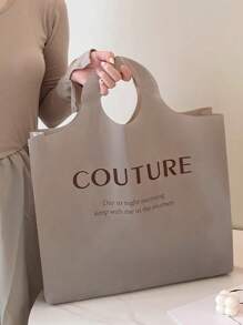 Hot-Selling Clothing Store Thickened Plastic Hand-Held Shopping Bags, Gift Packaging Bags For Clothes, Wholesale In Stock