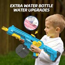 Pistola ad acqua elettrica Byson ricaricabile per bambini, adolescenti e adulti, con assorbimento dell'acqua elettrico ad alta potenza e gittata lunga, ideale per piscina e divertimento all'aperto in estate