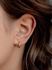 1 peça de piercing de orelha em prata esterlina 925, ágata natural com grama aquática, gota d'água, conjunto de garras, cartilagem plana, hélice, joia fina para uso diário, festa de casamento, noivado, aniversário, dia dos namorados