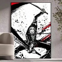 1 Pc Roronoa Zoro One Piece Poster Print Wall Painting Living Room Home Decor, Unframed