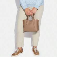 Coach Bolso de mano, bolso de mano y bandolera para mujer con correa desmontable.