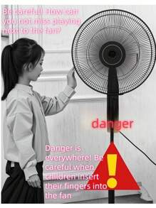 1pc Fan Guard - Anti-Pinch Net, 2025 Best Selling New Model 1pc White/Black Electric Fan Protective Net, Child-Fan Cover, Net, Round Protective Cover, Durable Dust Cover - Essential Cleaning Tool To Meet Home, Apartment And Dorm Dust-Proof Needs