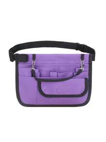 1pc Multi-Pocket Nursing Tool Belt Bag Large Capacity Nurse Medical Bag, Lifeguard/Nurse Belt Bag With Multi-Compartment Medical Gear Pockets And Tape Holder, Multi-Function Adjustable Multi-Insert Bag Nursing Organizer Belt Bag, Pet Medical Care Surround Skirt Waist Pack Stethoscope Bandage Practical Fanny Pack For Medical Supplies With Scissors Tool Bag Tools Pocket Knife Yarn Holder Knife Bag Tasker Stethoscope Case Nurse Bag Nursing School Supplies