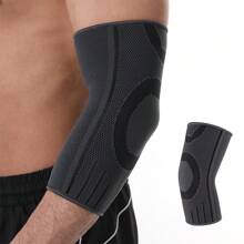 كم ضاغط للكوع لرياضات التنس والجولف ، دعم وحماية لمفصل الكوع، مناسب للرياضة والياقة البدنية وتمارين رفع الأثقال قطعة واحدة