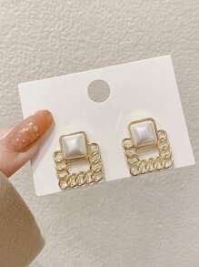 5pcs/Set Minimalist Elegant Quality Earring Combo