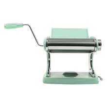 ONEUTRALON Italian Pasta Making Machine, Self-Made Stainless Steel Manual Drum Italian Pasta Machine, With 6 Adjustable Thickness Sturdy Noodle Cutting Machines, Suitable For Italian Pasta, Wide Noodles Or Dumpling Wrappers (Green) - Green - View 8