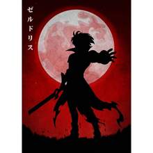 1 件日本动漫七宗罪可爱帆布画海报儿童房间客厅复古抽象艺术家居墙壁装饰图片礼物可选框架